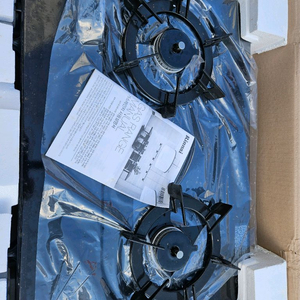 린나이 2구 가스레인지 LPG용. 미사용품