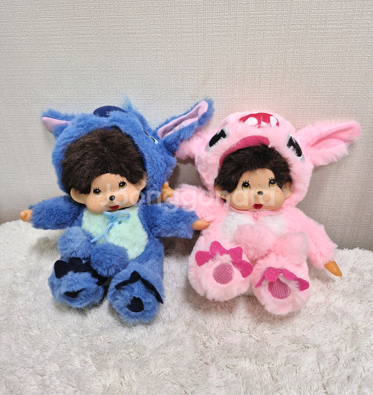2개세트 몬치치인형 스티치코스튬 몬치치--2