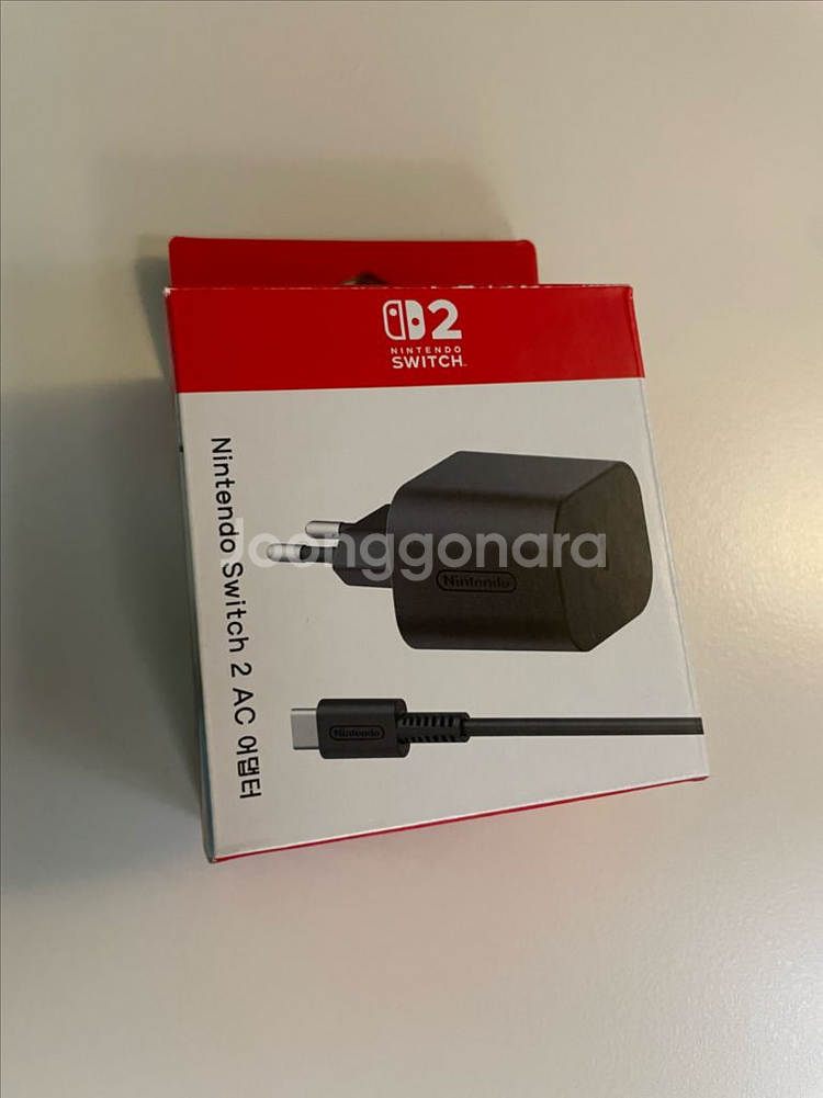 닌텐도 스위치2 AC 어댑터 (미개봉)--0