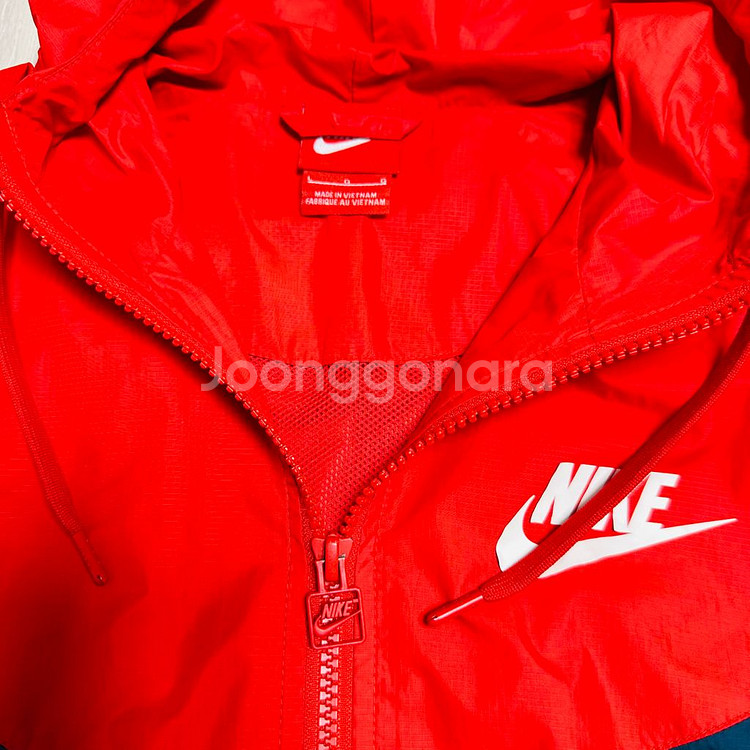 나이키 후드 바람막이 자켓 L (여성)--3