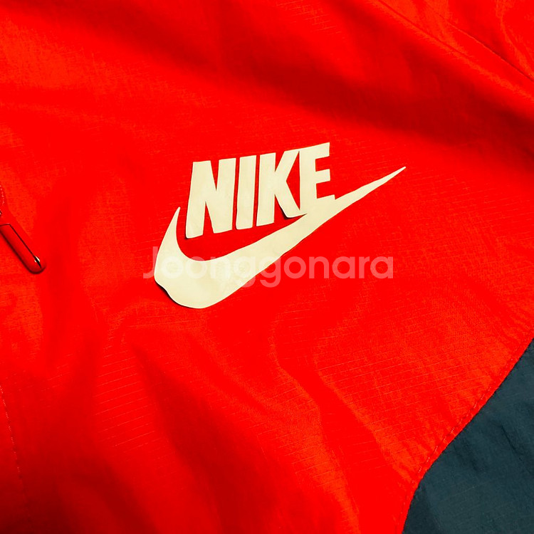 나이키 후드 바람막이 자켓 L (여성)--2