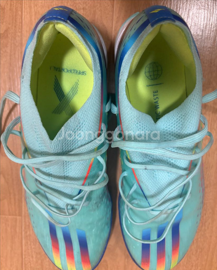 아디다스X스피드포탈1 TF 풋살화(270)(gw8972) 팝니다.--3