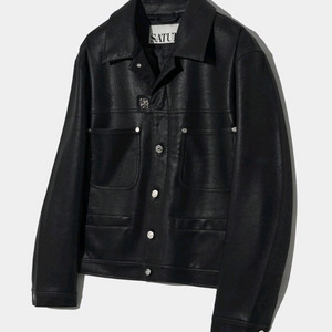 세터 레더 자켓 블랙 XL