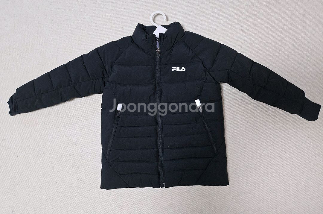 휠라키즈 경량패딩110 새상품--4