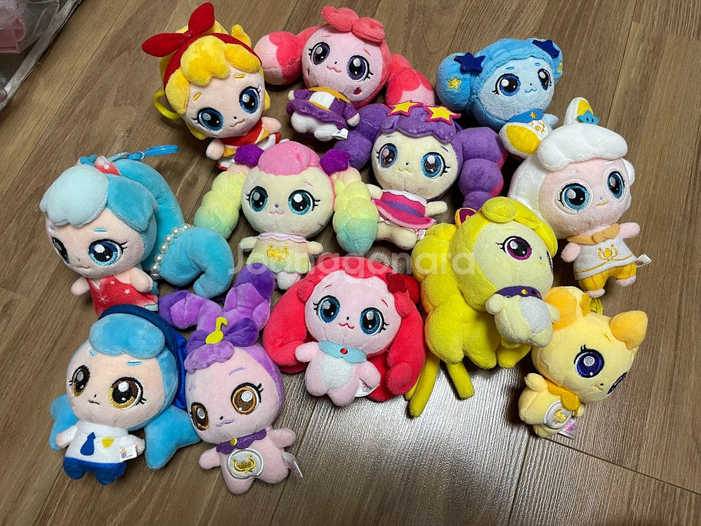 티니핑인형 일괄 /티니핑 서프라이즈 키링 인형 일괄--0