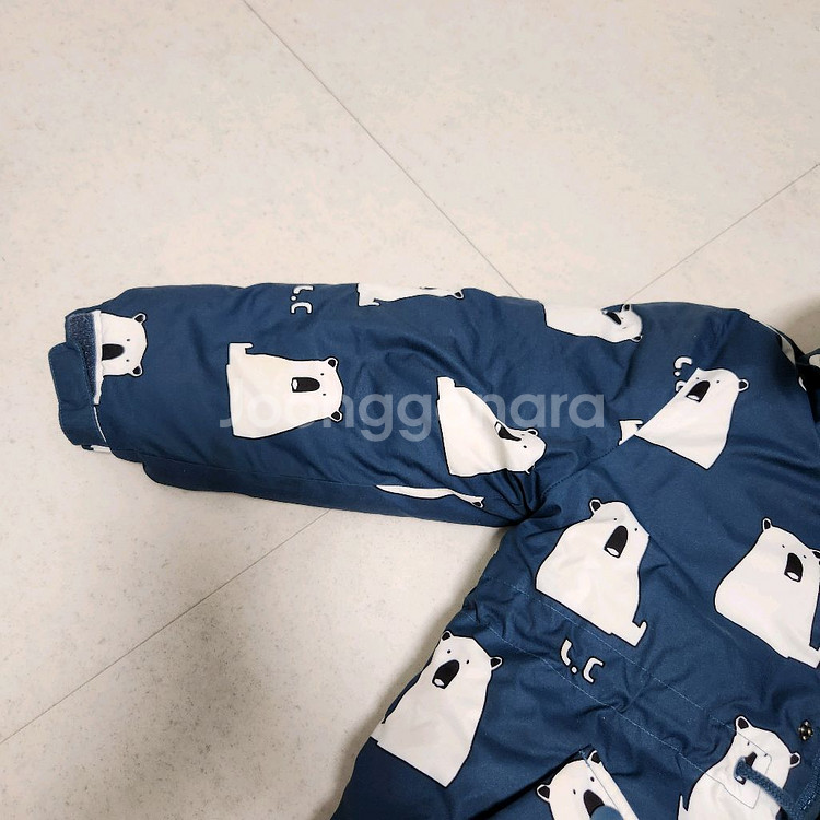 리틀클로젯 롱 덕다운 패딩 110--5