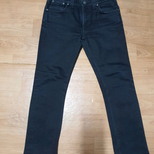 누디진 블랙 청바지 W31/L30 실제 29 슬림핏