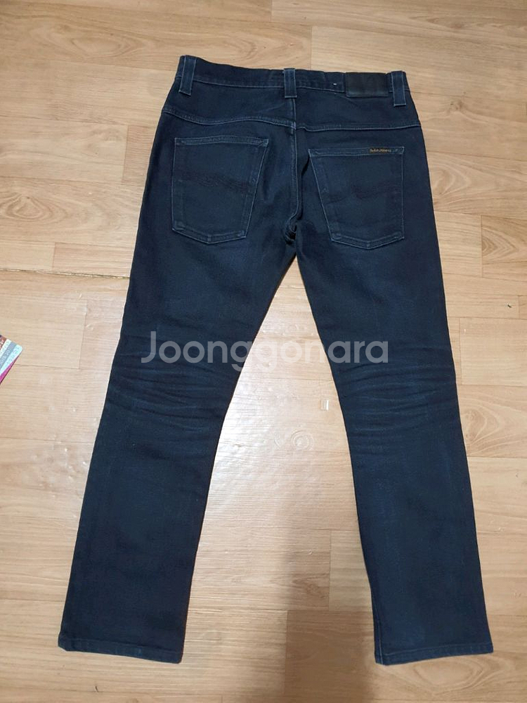 누디진 블랙 청바지 W31/L30 실제 29 슬림핏--1