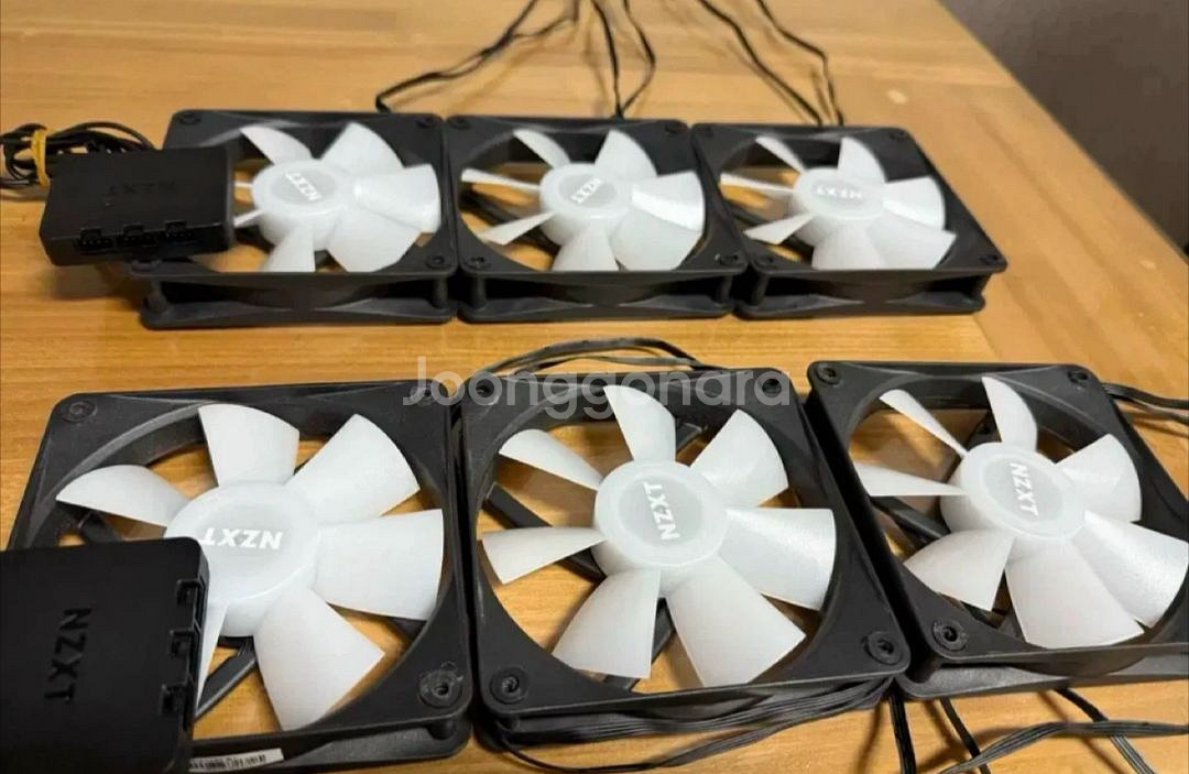 NZXT F120 쿨링팬 3팩 x 2--0