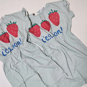 리미떼두두 딸기 원피스 S(90) / 2벌