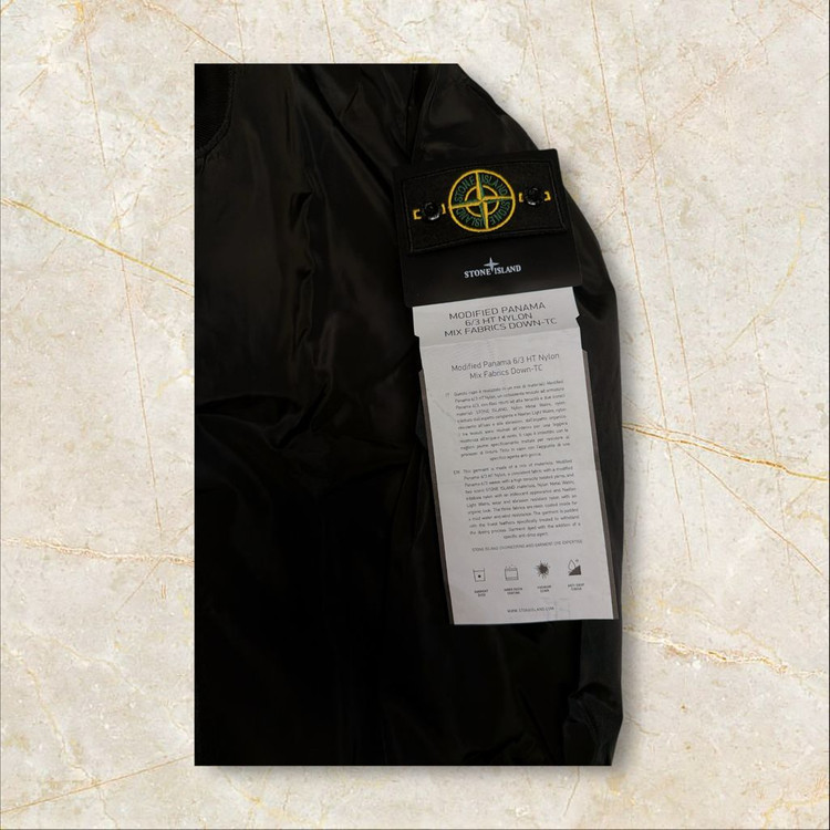 스톤 아일랜드 블루종 항공 점퍼 남성XL 새상품--1