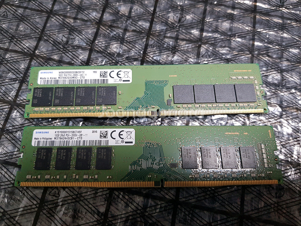 삼성 DDR4 2666v 16GB 메모리 2개 세트--0