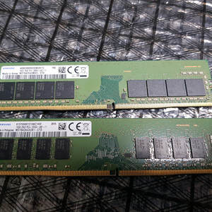 삼성 DDR4 2666v 16GB 메모리 2개 세트