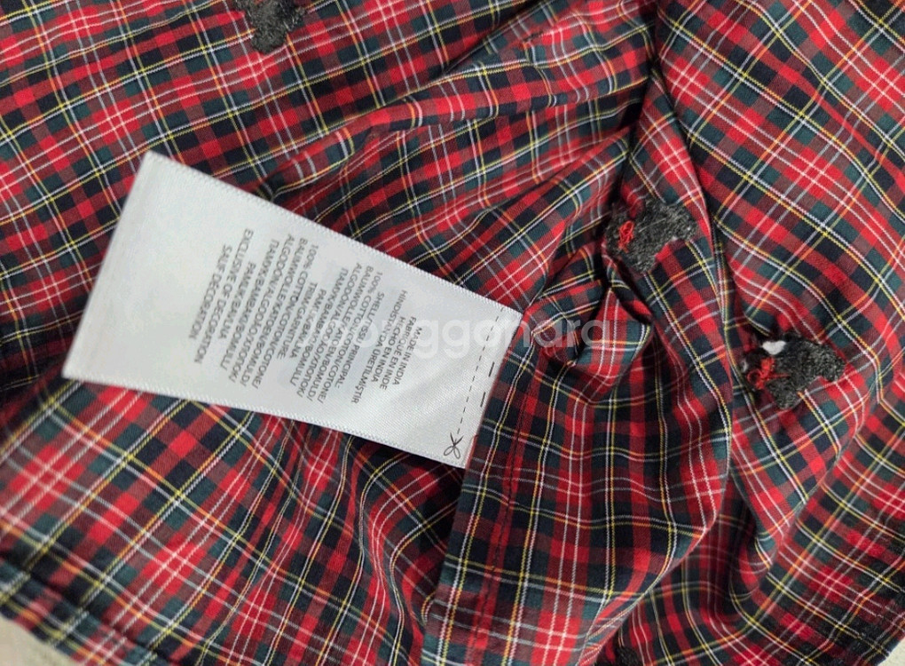 폴로 랄프로렌 체크 원피스 8T--3