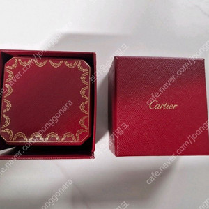 까르띠에 반지케이스 박스 쇼핑백 팝니다