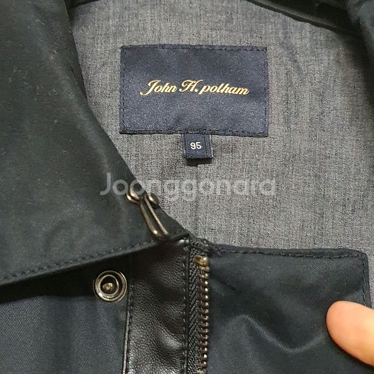 John H. Polham 남성 코트 95 신품급--2