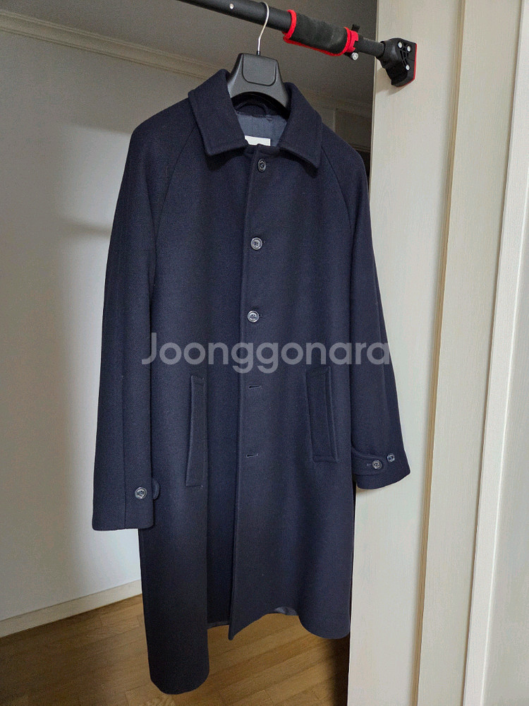 발스타 래글런 오버코트 다크 네이비 48사이즈--1