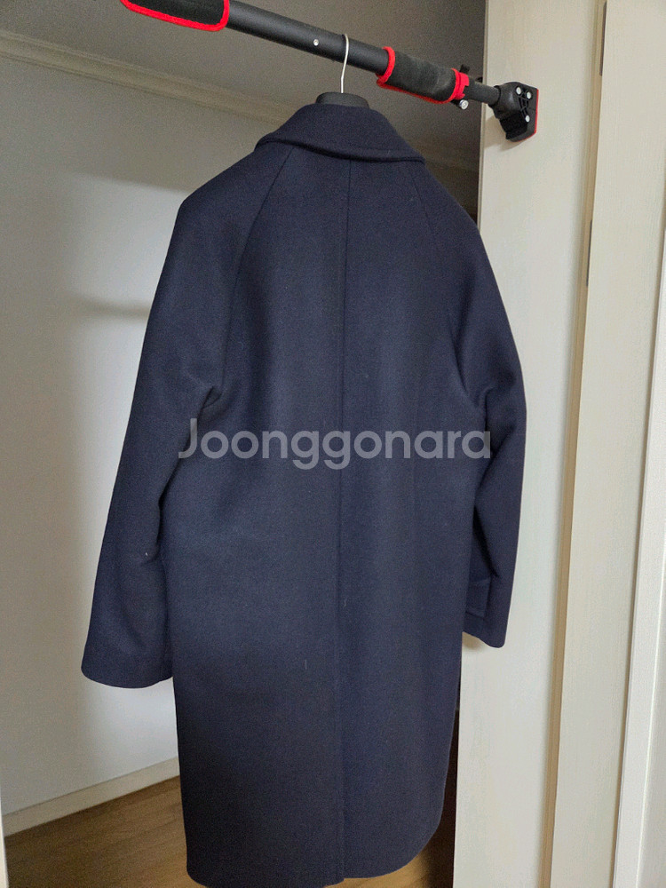 발스타 래글런 오버코트 다크 네이비 48사이즈--2