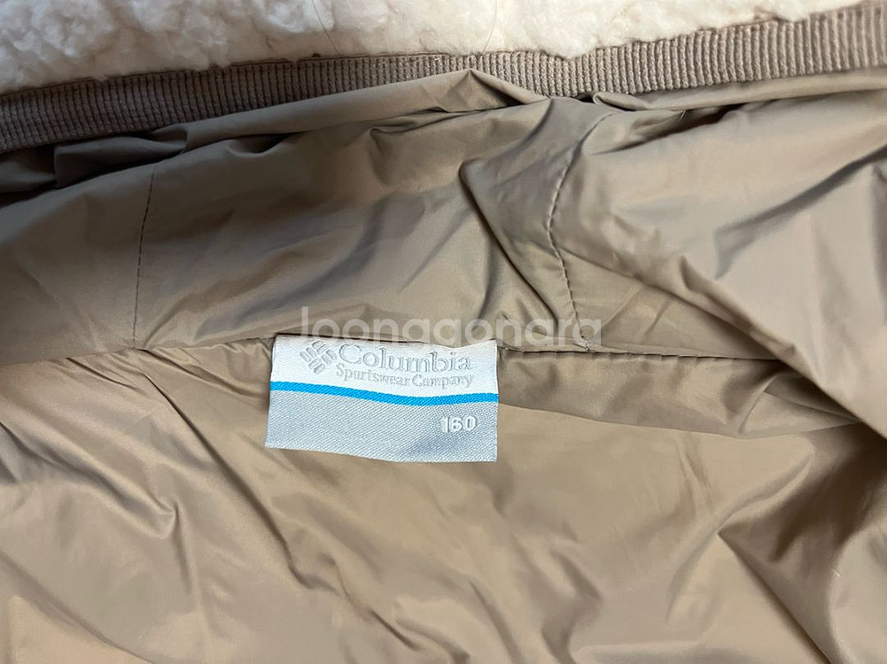 컬럼비아 롱 플리스 160사이즈--6