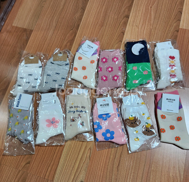 여성용 국산 양말 세트(12켤레)--0