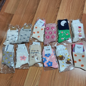 여성용 국산 양말 세트(12켤레)