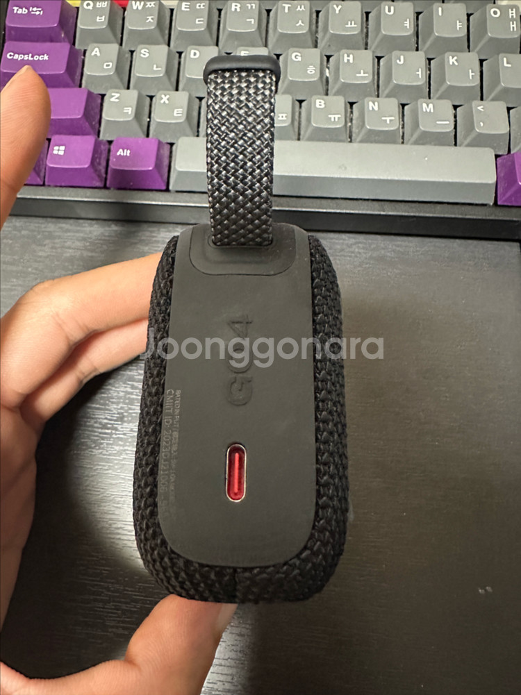 JBL GO4 블루투스 스피커 블랙--2