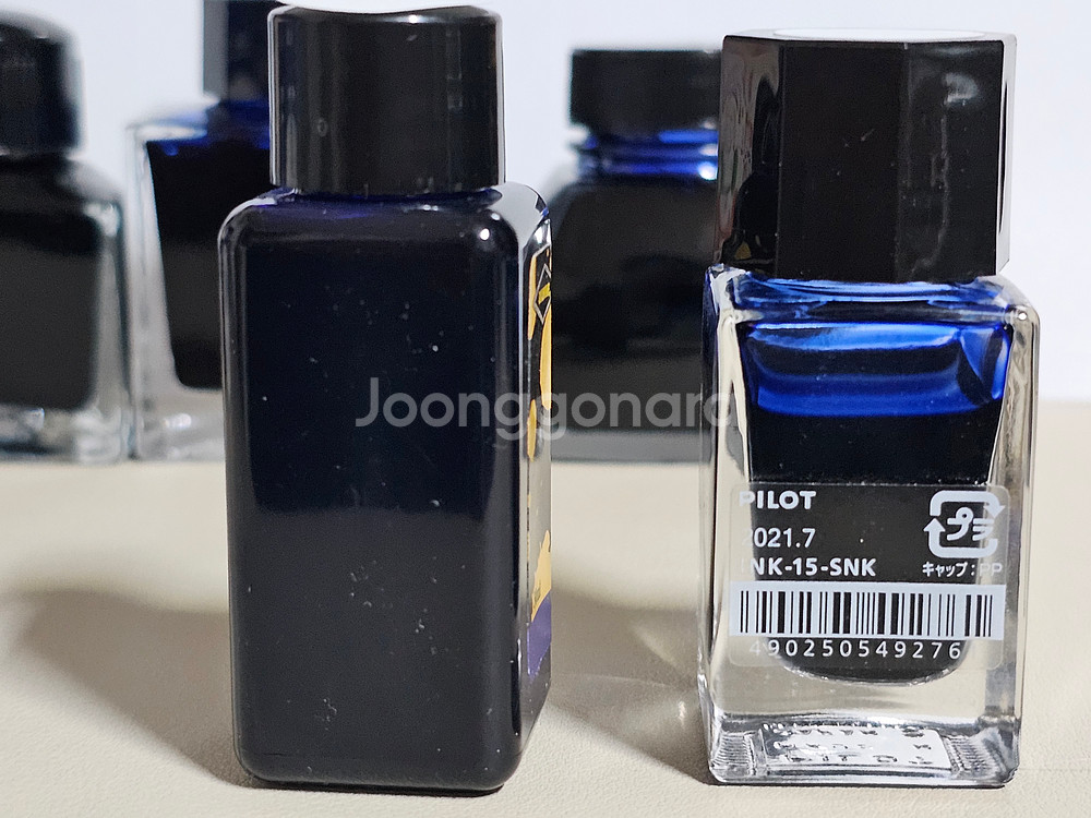 만년필 잉크 (디아민, 세일러 등 블루,블루블랙 계열)--2