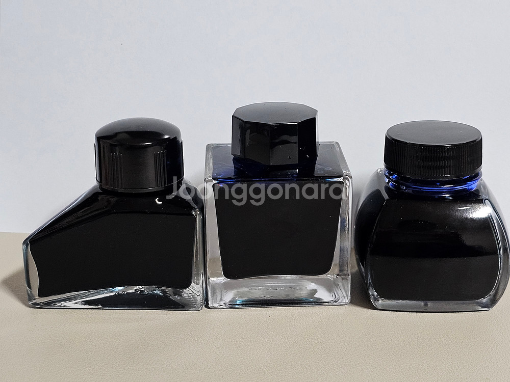 만년필 잉크 (디아민, 세일러 등 블루,블루블랙 계열)--1