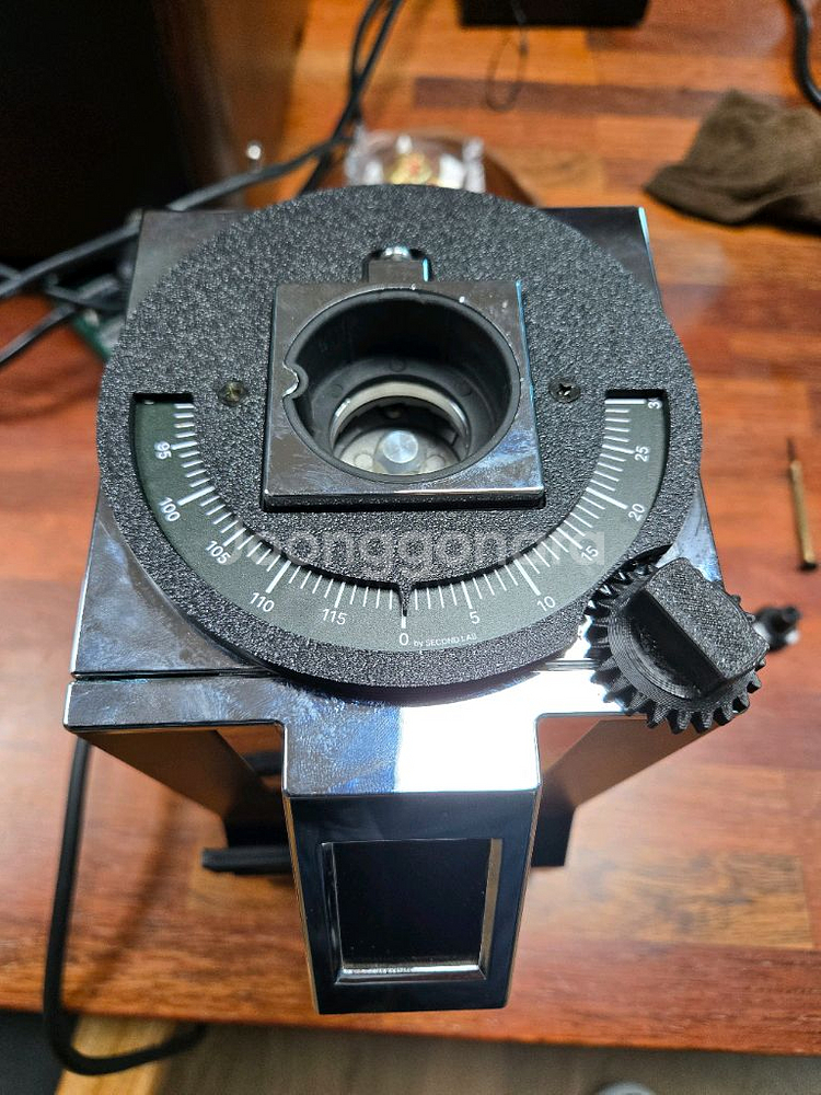 유레카 미뇽 스페셜리타 커피 그라인더 미세조정키트 장착--1