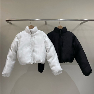 솔드아웃 스텔라 덕다운 숏 패딩 점퍼(블랙)