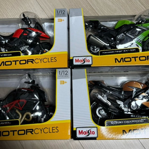 1:12 마이스토 오토바이 모형 다이캐스트