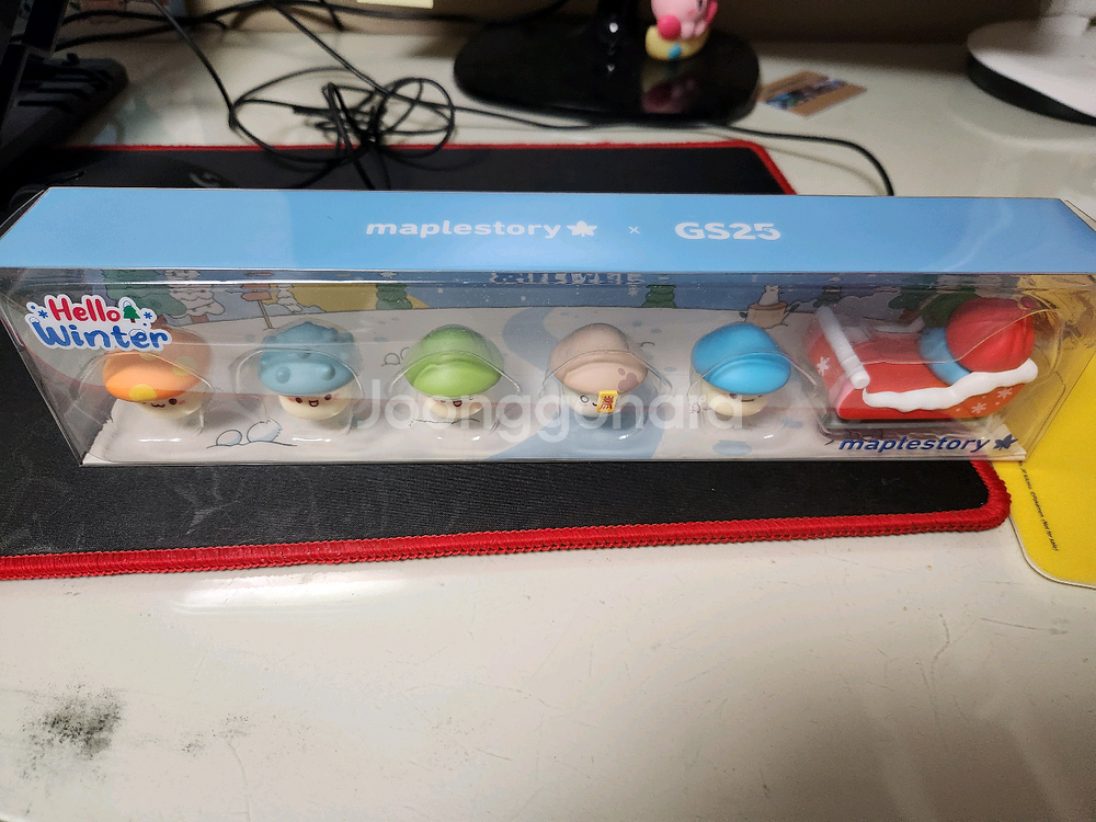 메이플 Gs25 버섯 피규어 판매합니다--0