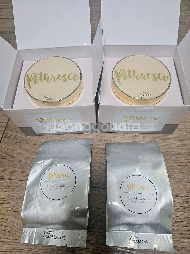 피토레스코 미스트쿠션 본품/리필 25000원--0
