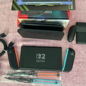 닌텐도 스위치2 풀박 (마리오카트월드 설치) / 악세사리 일괄