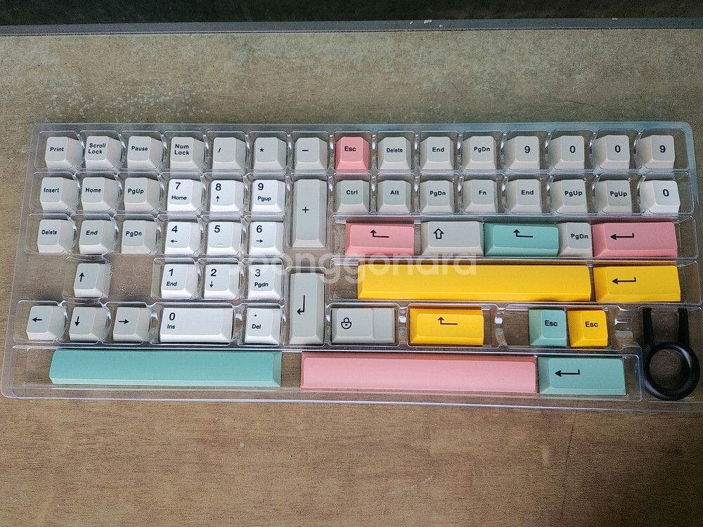 9009 PBT 체리 염료승화 키캡--1