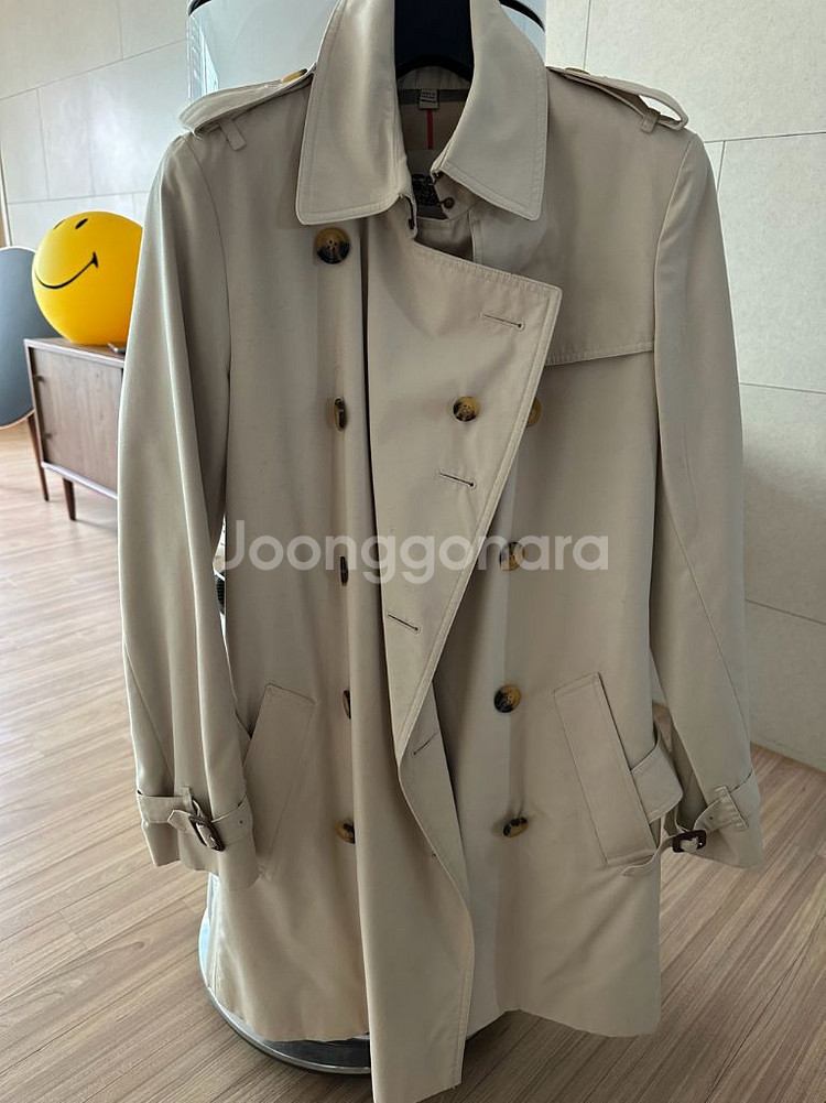 (정품)버버리 더블 트렌치코트60만착불(런던매장구입)--1