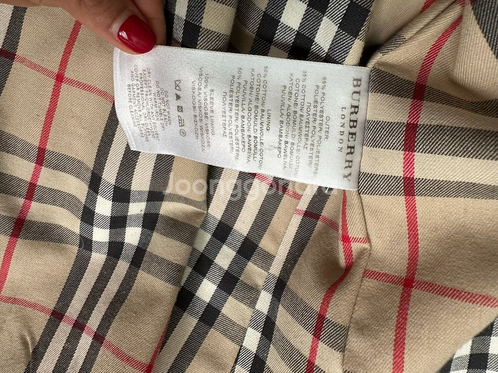 (정품)버버리 더블 트렌치코트60만착불(런던매장구입)--6