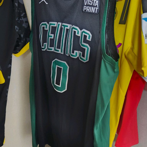 조던 보스턴 셀틱스 테이텀 농구 유니폼