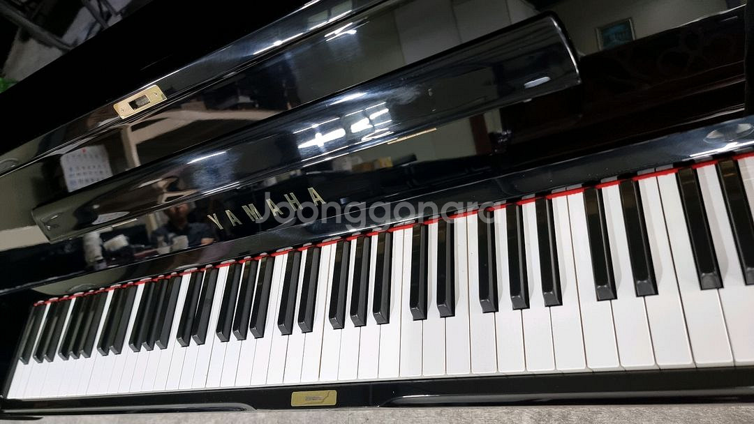야마하피아노 UX-1 블랙 made in japan--3