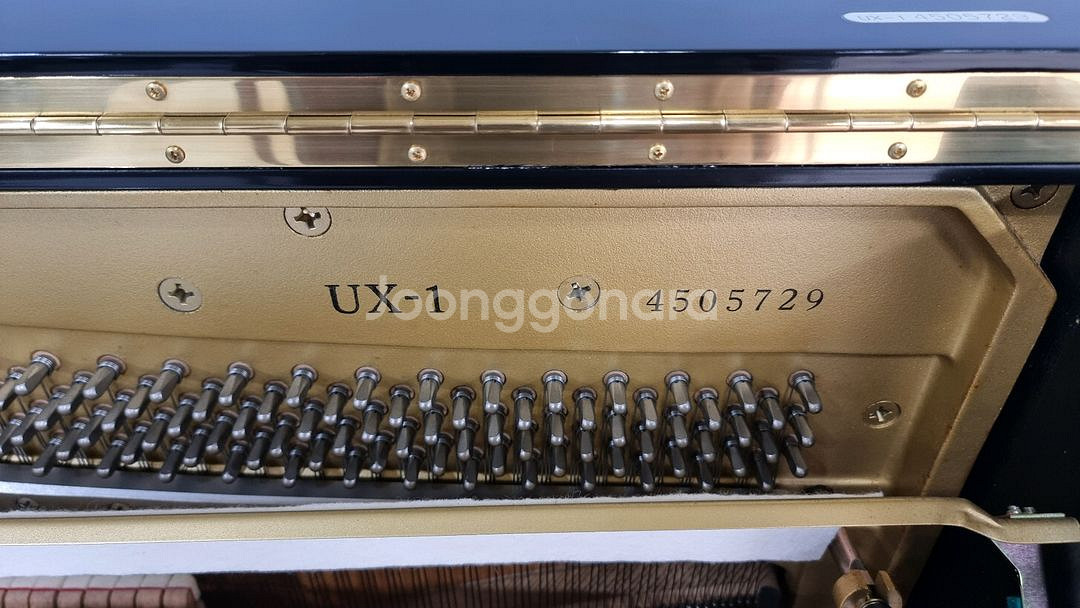야마하피아노 UX-1 블랙 made in japan--6