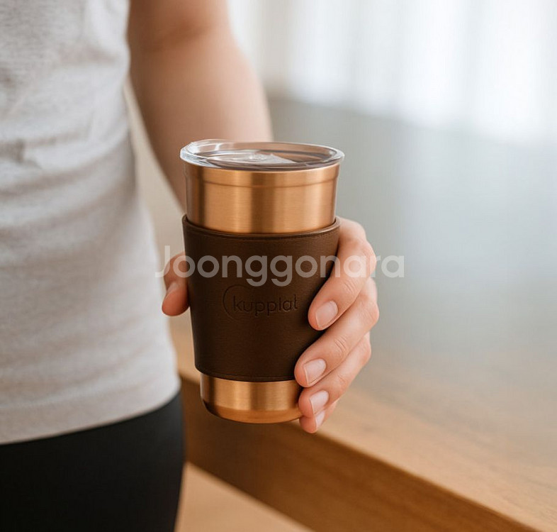 쿠플라트 순동 미니텀블러 소 미개봉 신품 팝니다--2