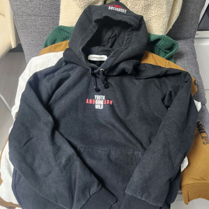 앤더슨벨 기모 후드티 L사이즈