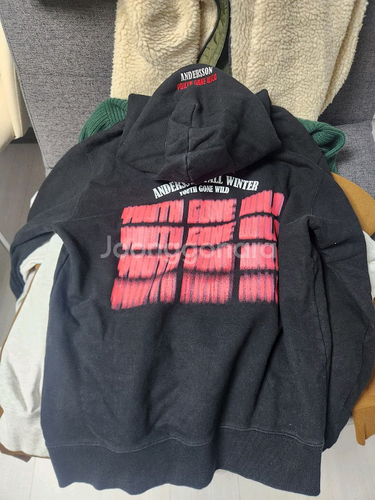 앤더슨벨 기모 후드티 L사이즈--1