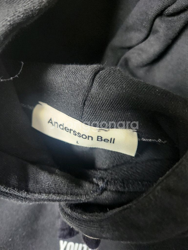 앤더슨벨 기모 후드티 L사이즈--2