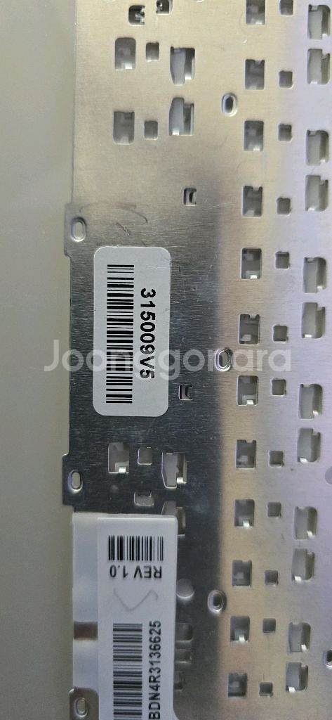 삼성 NT370R5E노트북 키보드(부품용)--2