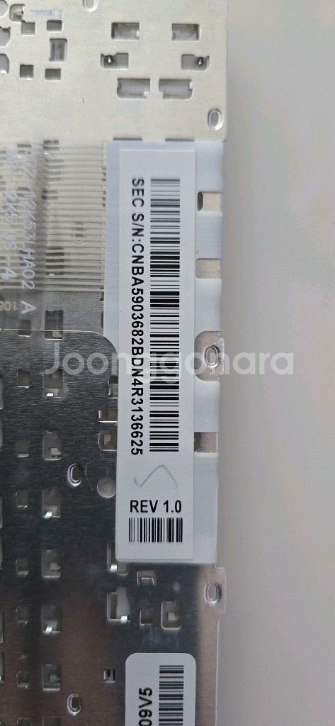 삼성 NT370R5E노트북 키보드(부품용)--3