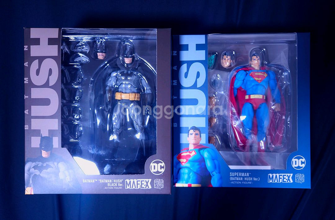 MAFEX / 마펙스 / 배트맨 허쉬 블랙 + 슈퍼맨--0