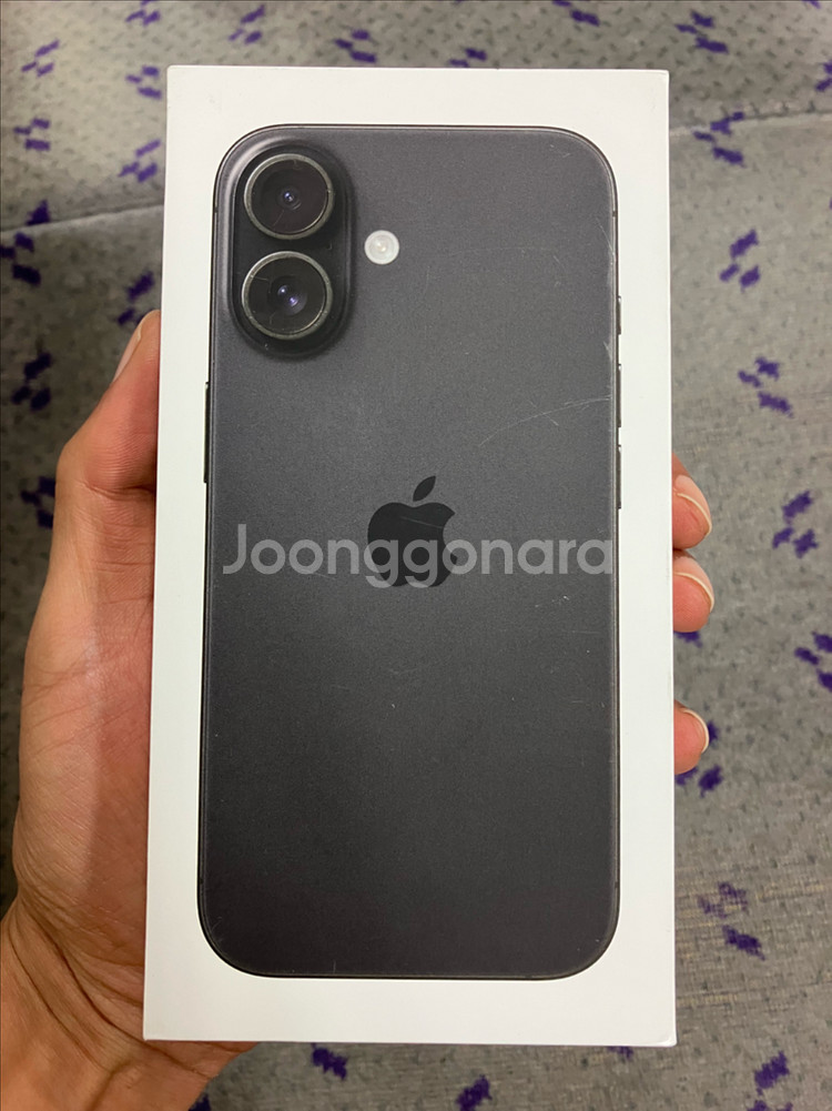 아이폰16 자급제 미개봉 판매합니다.--1