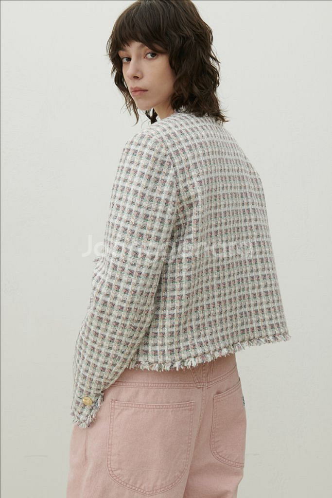 새상품:)모먼 트위드 자켓(채정안,이현이착용)--2