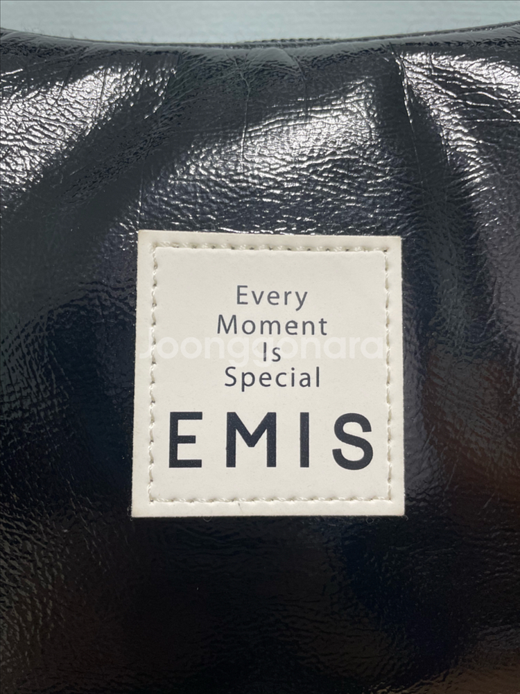 이미스 에나멜 호보백-블랙--3